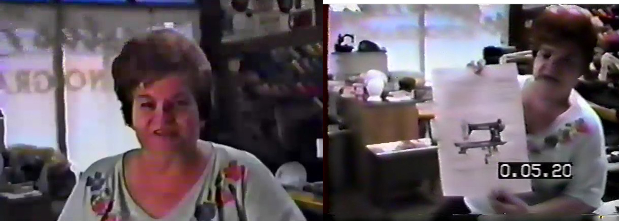 Ruth Franklin portrait from VHS instructional